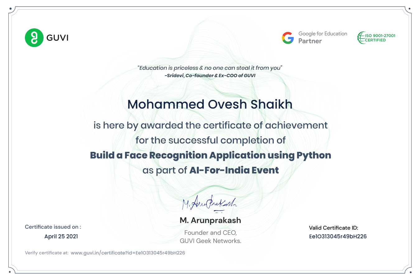 Face Recognition using Python